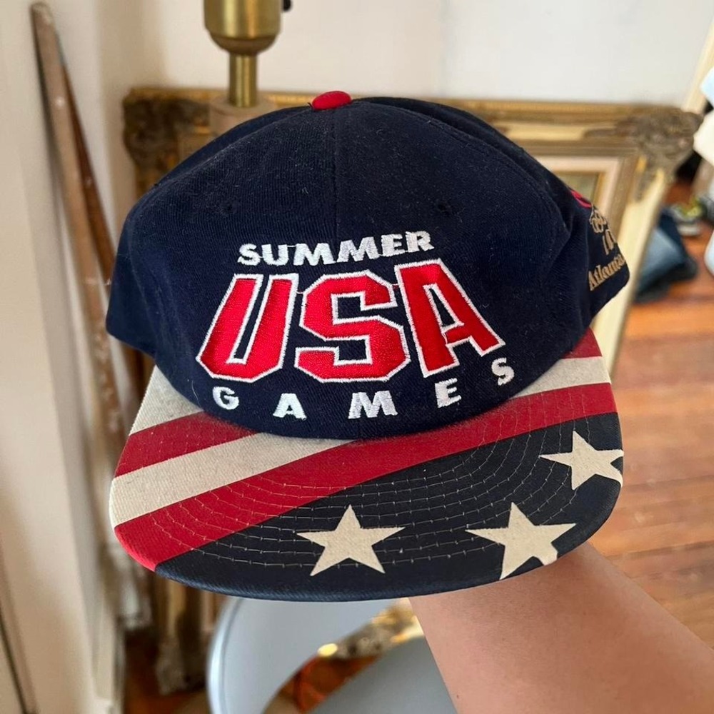 1996 Atlanta Olympics Team USA Starter Graphic Vintage SnapBack